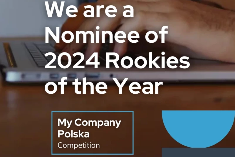 AdsLinkers is nominated as Rookie of the Year in My Company Polska competition for the most promising startups in 2024